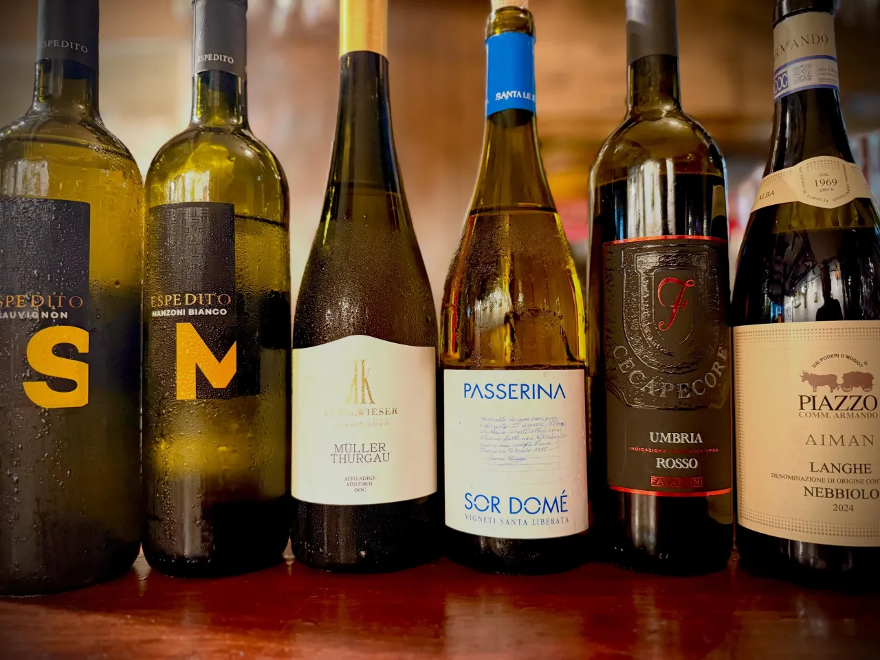 🍷 今月の料理に合わせて選んだ、6本のイタリアワイン。