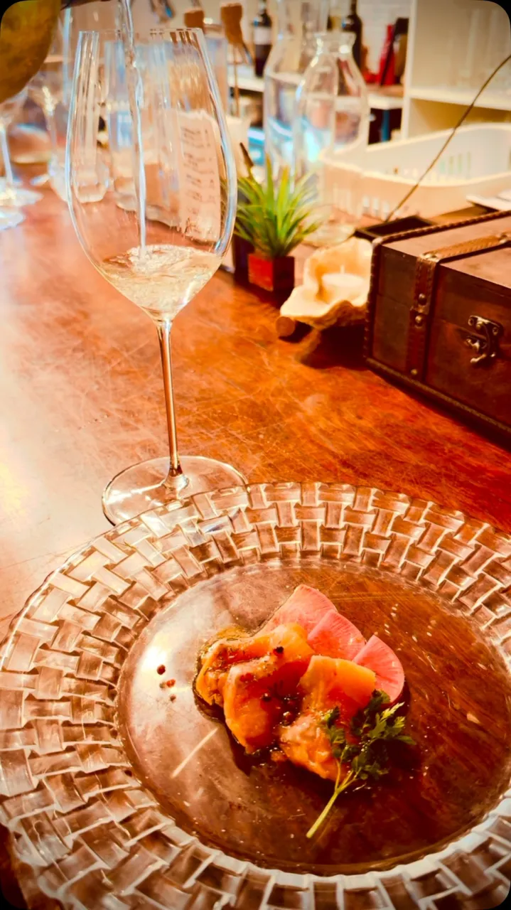 🍷 料理が美味しい。
